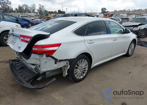 2014 Toyota Avalon Hybrid Xle Premium из США, поврежденный, VIN 4T1BD1EB3EU026892